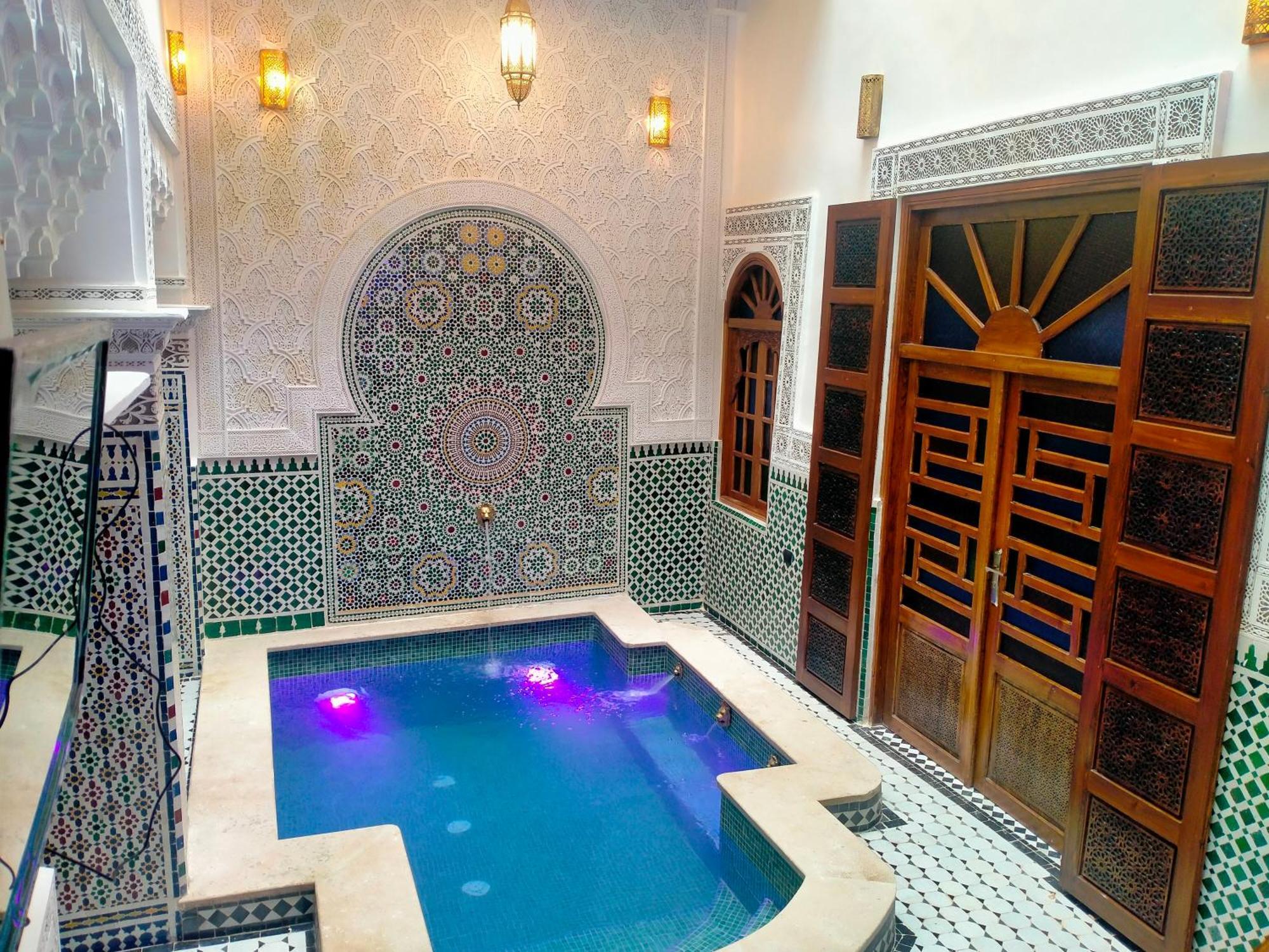 Riad Diamant Bleu Fez Exterior foto