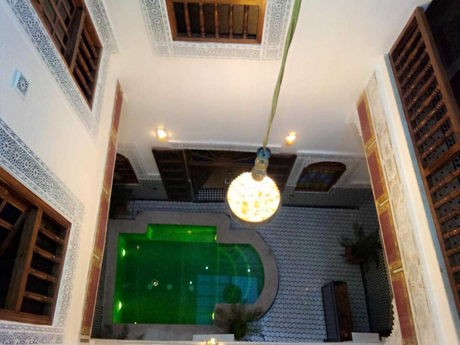 Riad Diamant Bleu Fez Habitación foto